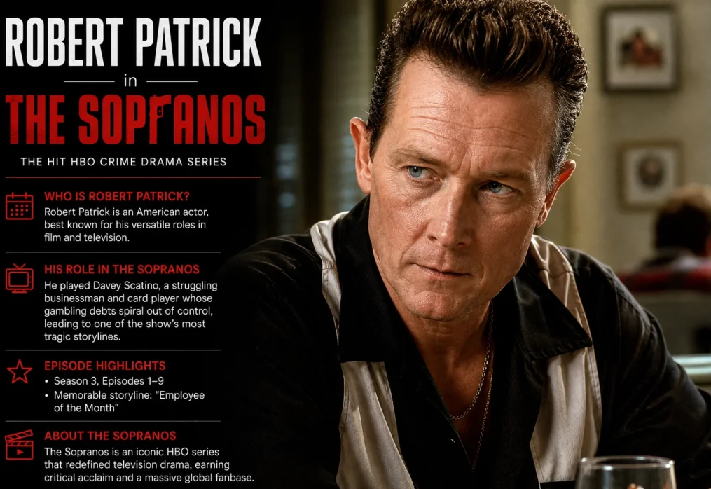 Robert Patrick in The Sopranos